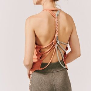 Free People Slay Open Back Top